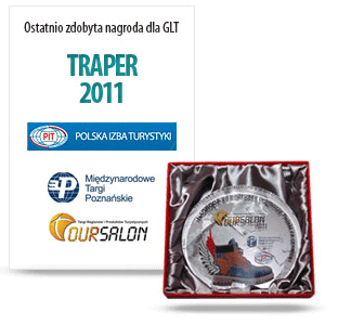 WycieczkiAustralia.pl - Nagroda Traper 2011 dla GLT